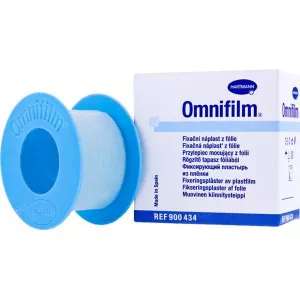 Omnifilm 5 cm x 5 m - fixačná náplasť z fólie rolka